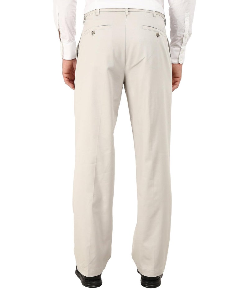 Dockers Men's Relaxed Fit Comfort Khaki Pants, Porcelain Khaki, 34W x 30L - Image 3